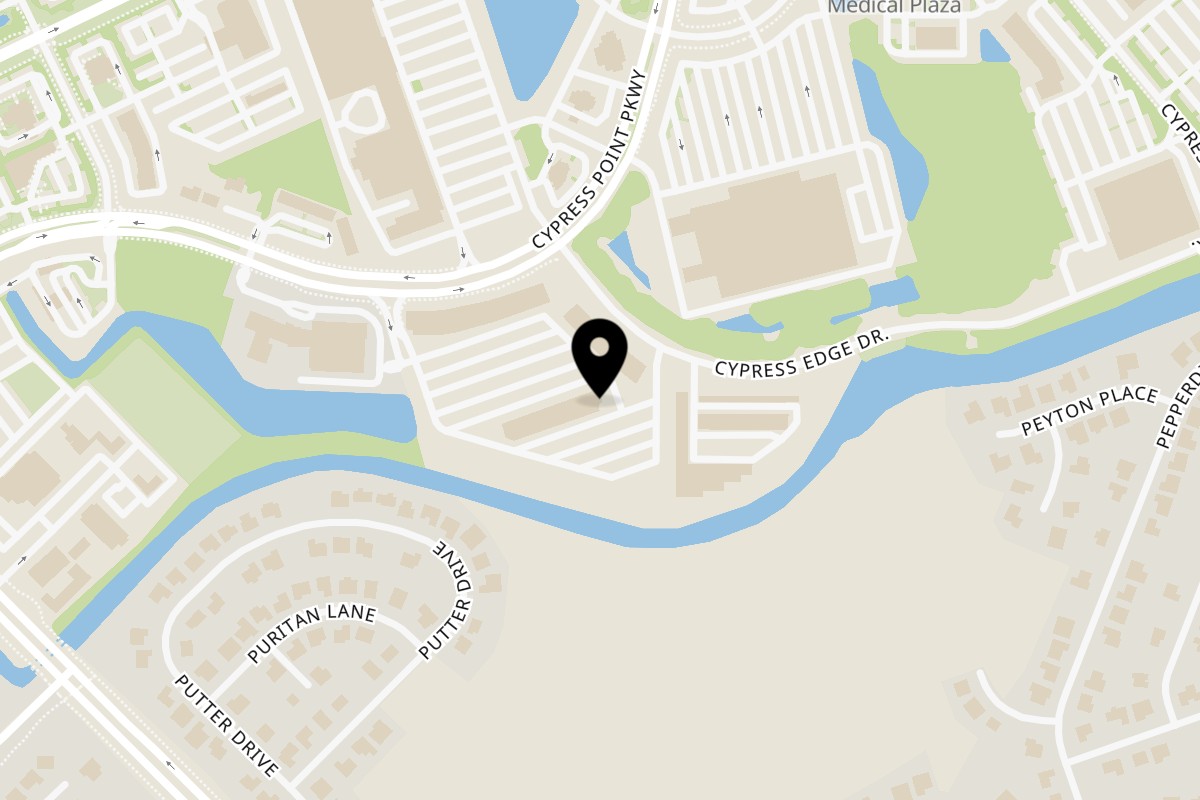 Map showing the location of Rustic Dough Works Palm Coast on 160 Cypress Point Pkwy Ste D101 in Palm Coast